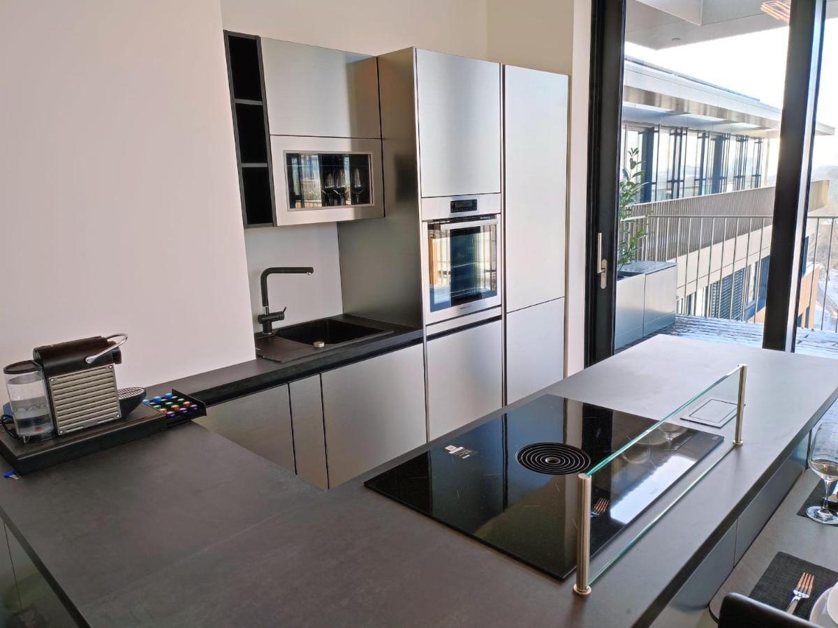 Panorama Apartment Vienna - Free Parking, Sauna & Fitness エクステリア 写真